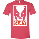 T-Shirts Heather Red / S SLAY Men's Semi-Fitted Softstyle