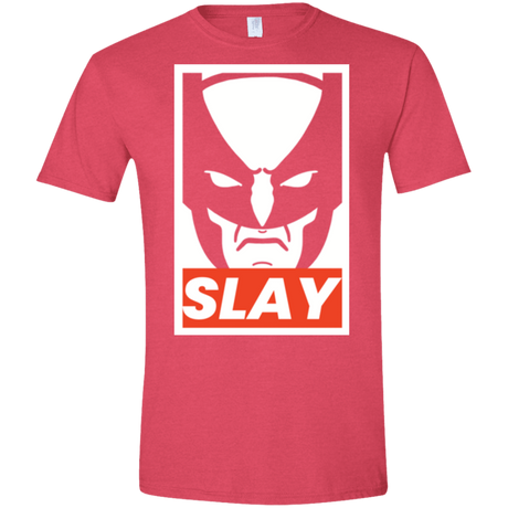 T-Shirts Heather Red / S SLAY Men's Semi-Fitted Softstyle