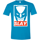 T-Shirts Sapphire / S SLAY Men's Semi-Fitted Softstyle