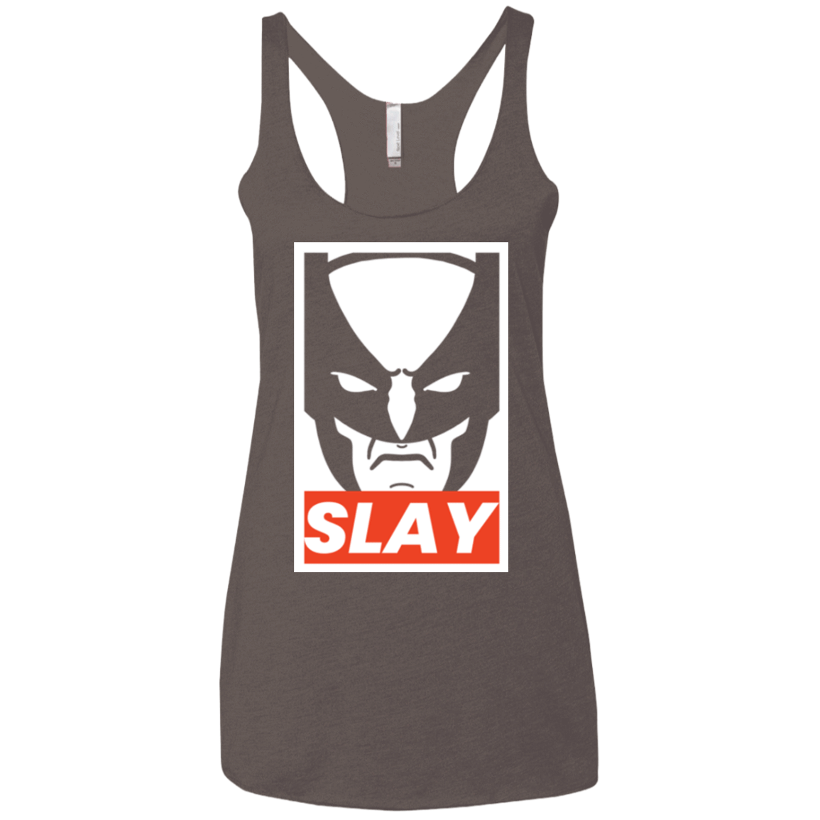 T-Shirts Macchiato / X-Small SLAY Women's Triblend Racerback Tank