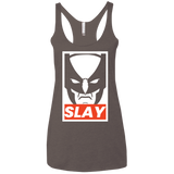T-Shirts Macchiato / X-Small SLAY Women's Triblend Racerback Tank