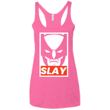 T-Shirts Vintage Pink / X-Small SLAY Women's Triblend Racerback Tank