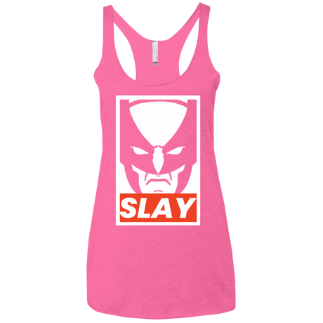 T-Shirts Vintage Pink / X-Small SLAY Women's Triblend Racerback Tank