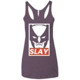 T-Shirts Vintage Purple / X-Small SLAY Women's Triblend Racerback Tank