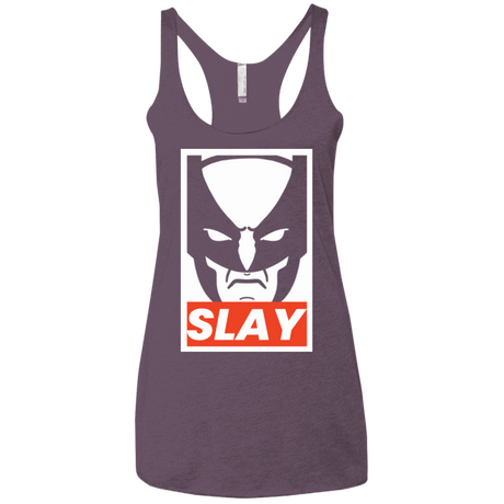 T-Shirts Vintage Purple / X-Small SLAY Women's Triblend Racerback Tank