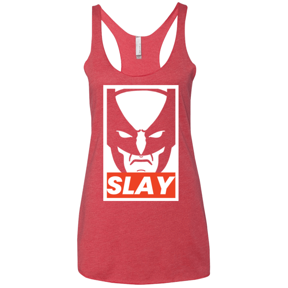 T-Shirts Vintage Red / X-Small SLAY Women's Triblend Racerback Tank
