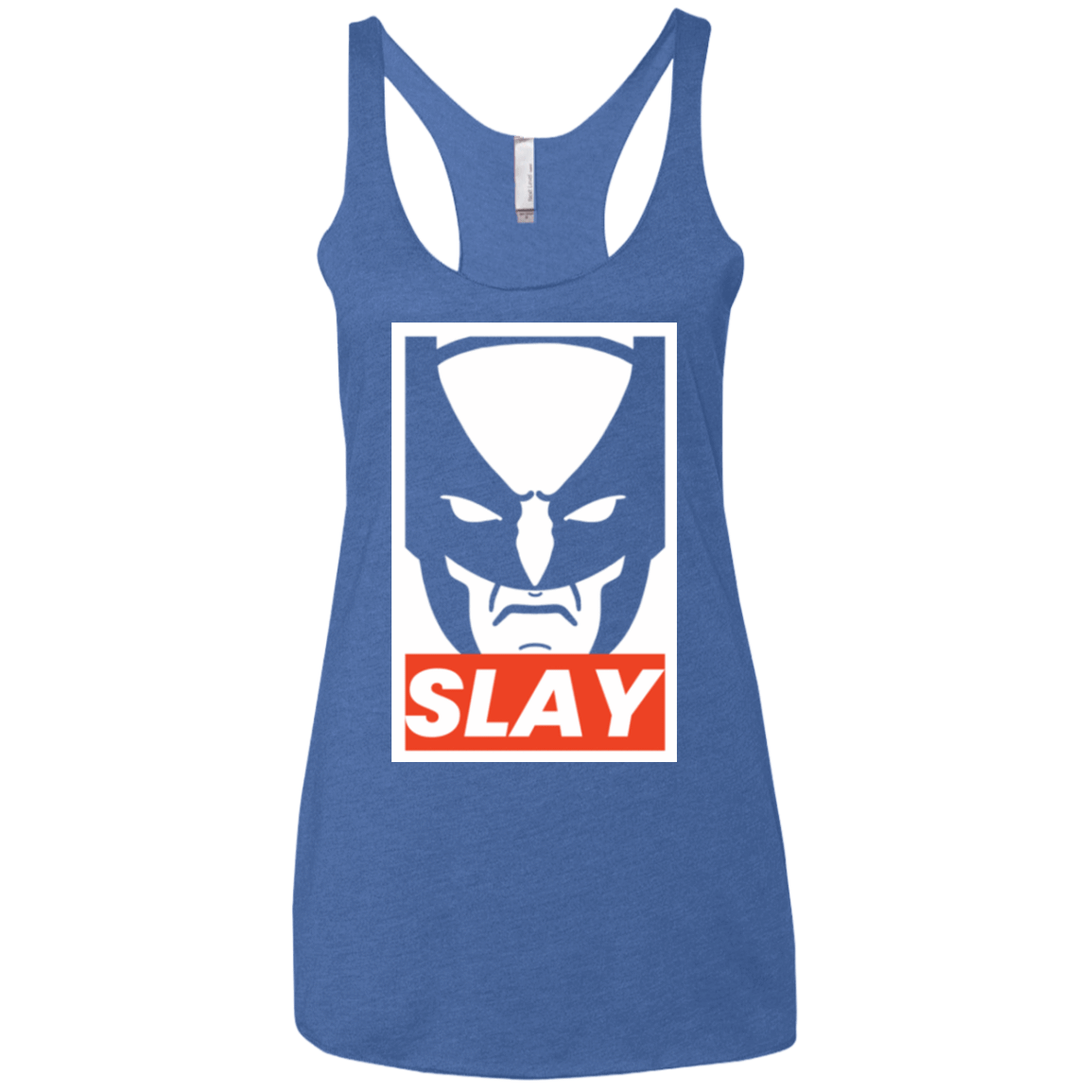 T-Shirts Vintage Royal / X-Small SLAY Women's Triblend Racerback Tank