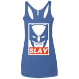 T-Shirts Vintage Royal / X-Small SLAY Women's Triblend Racerback Tank