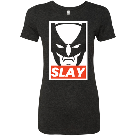 T-Shirts Vintage Black / S SLAY Women's Triblend T-Shirt