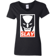 T-Shirts Black / S SLAY Women's V-Neck T-Shirt