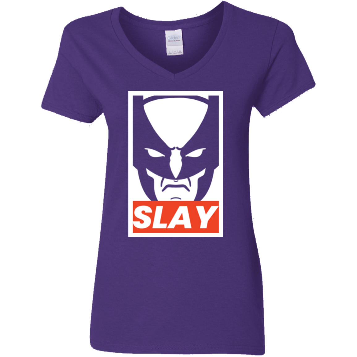 T-Shirts Purple / S SLAY Women's V-Neck T-Shirt