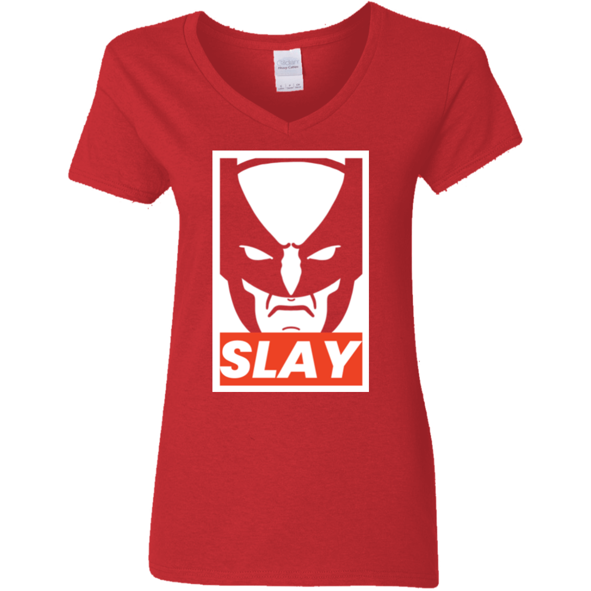 SLAY Women's V-Neck T-Shirt