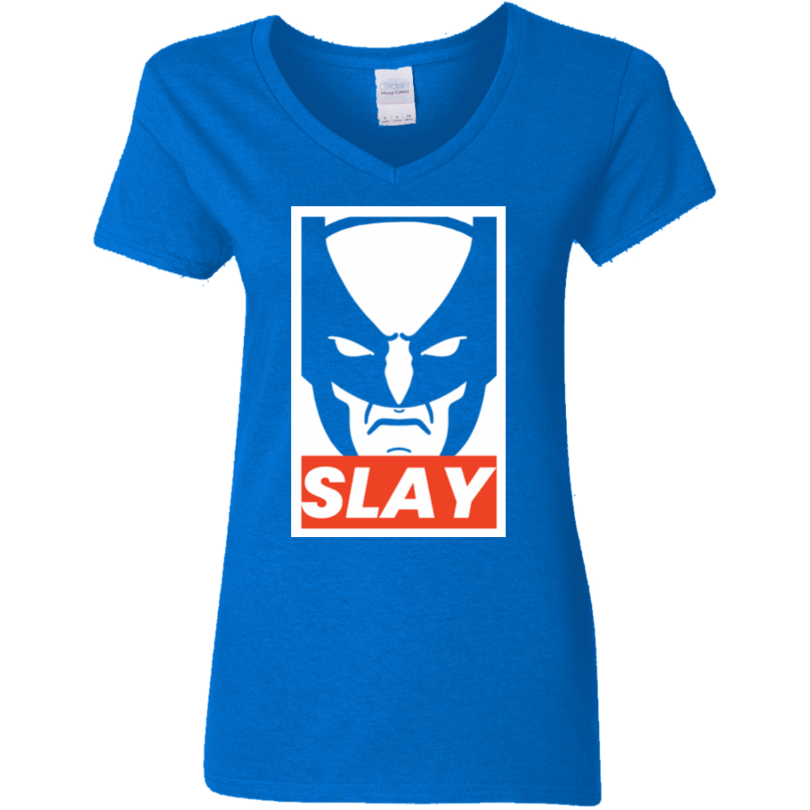 T-Shirts Royal / S SLAY Women's V-Neck T-Shirt