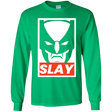 T-Shirts Irish Green / YS SLAY Youth Long Sleeve T-Shirt