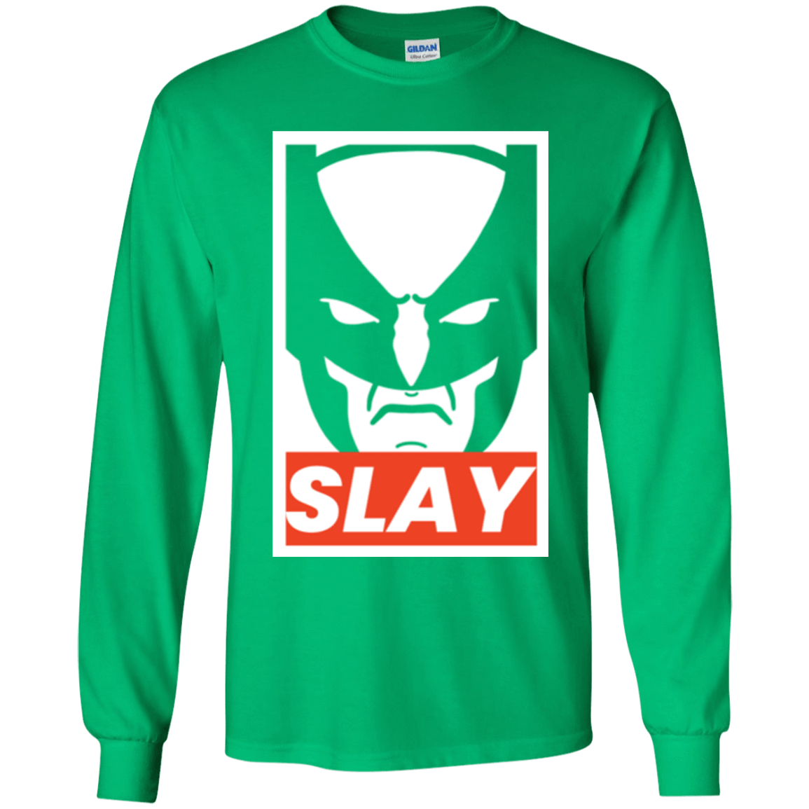 T-Shirts Irish Green / YS SLAY Youth Long Sleeve T-Shirt