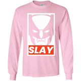 T-Shirts Light Pink / YS SLAY Youth Long Sleeve T-Shirt