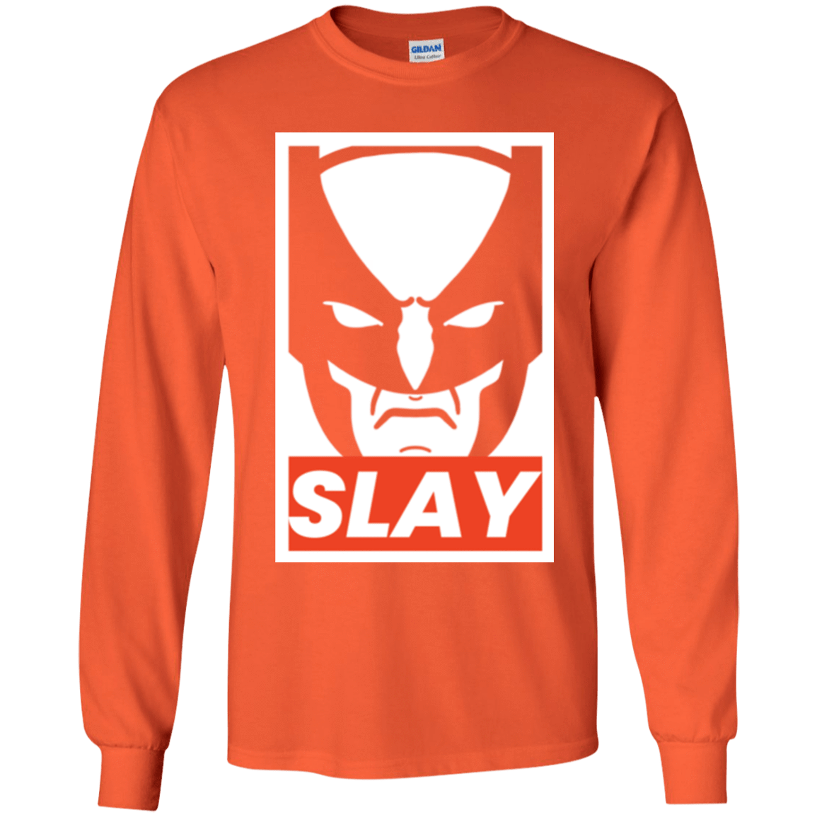 T-Shirts Orange / YS SLAY Youth Long Sleeve T-Shirt
