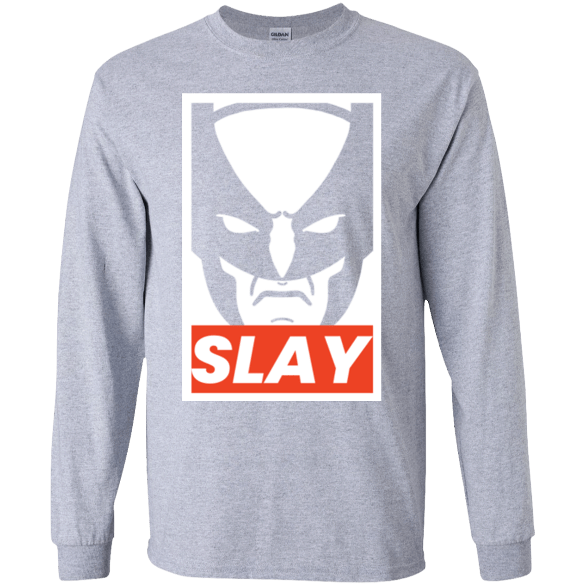 T-Shirts Sport Grey / YS SLAY Youth Long Sleeve T-Shirt