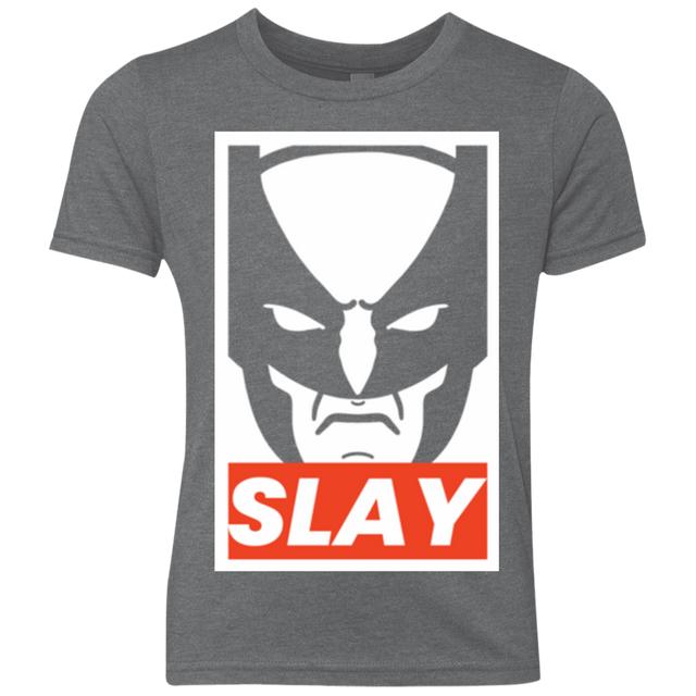 T-Shirts Premium Heather / YXS SLAY Youth Triblend T-Shirt