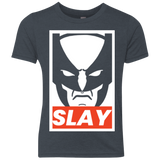 T-Shirts Vintage Navy / YXS SLAY Youth Triblend T-Shirt