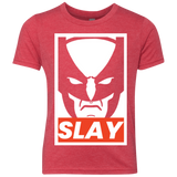 T-Shirts Vintage Red / YXS SLAY Youth Triblend T-Shirt