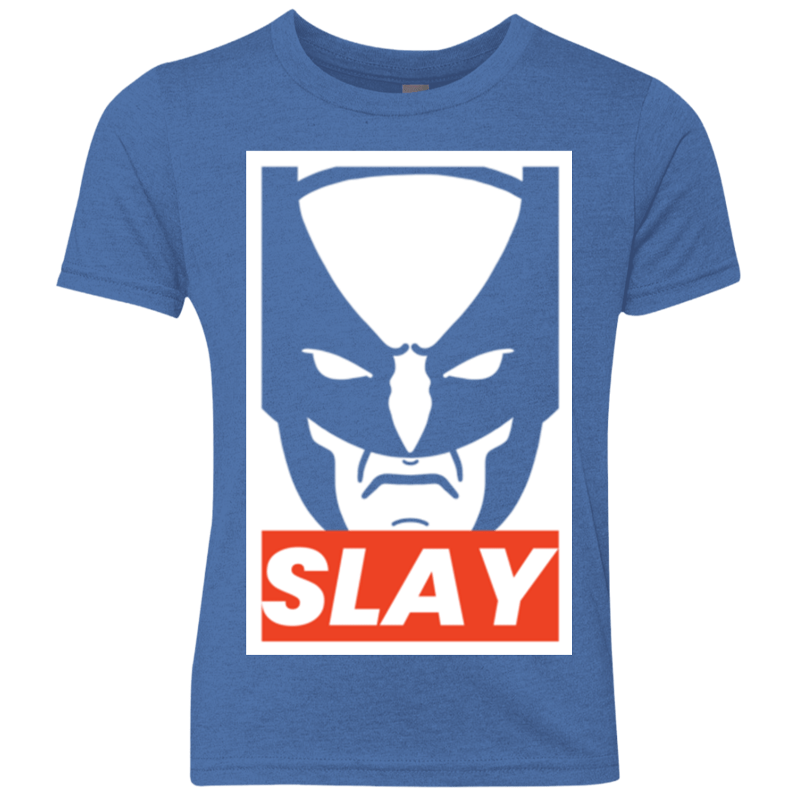 T-Shirts Vintage Royal / YXS SLAY Youth Triblend T-Shirt