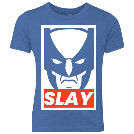 T-Shirts Vintage Royal / YXS SLAY Youth Triblend T-Shirt