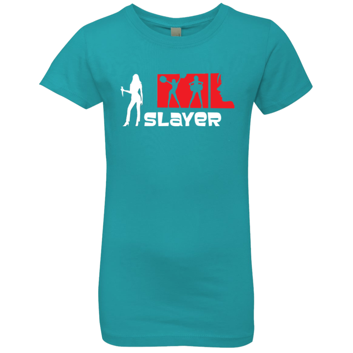 T-Shirts Tahiti Blue / YXS Slayer Girls Premium T-Shirt