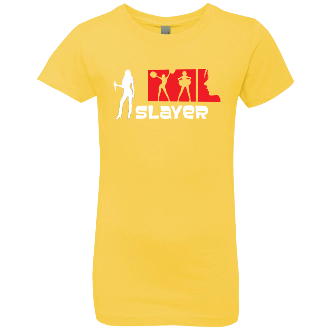 T-Shirts Vibrant Yellow / YXS Slayer Girls Premium T-Shirt