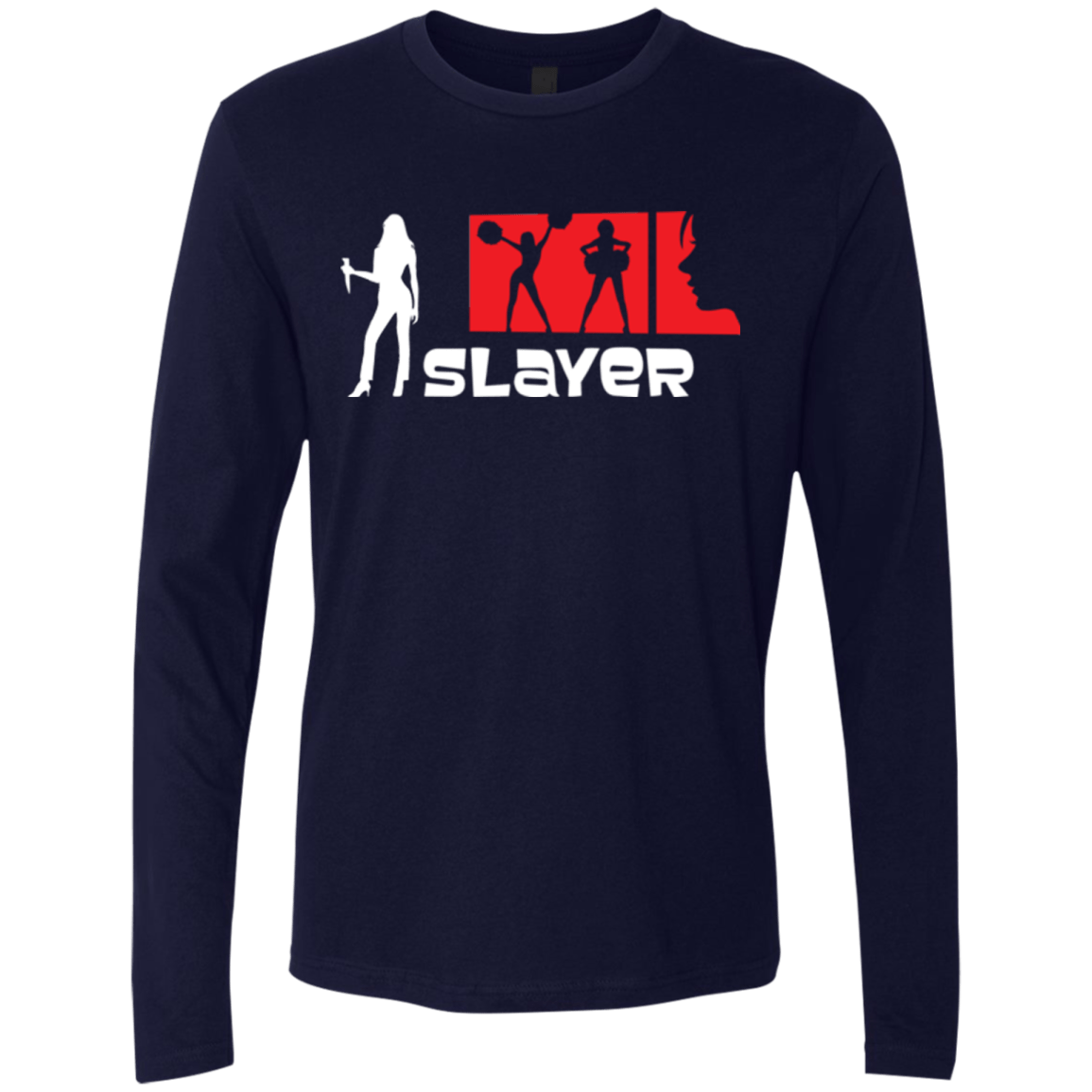 T-Shirts Midnight Navy / Small Slayer Men's Premium Long Sleeve