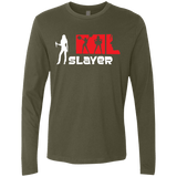 T-Shirts Military Green / Small Slayer Men's Premium Long Sleeve