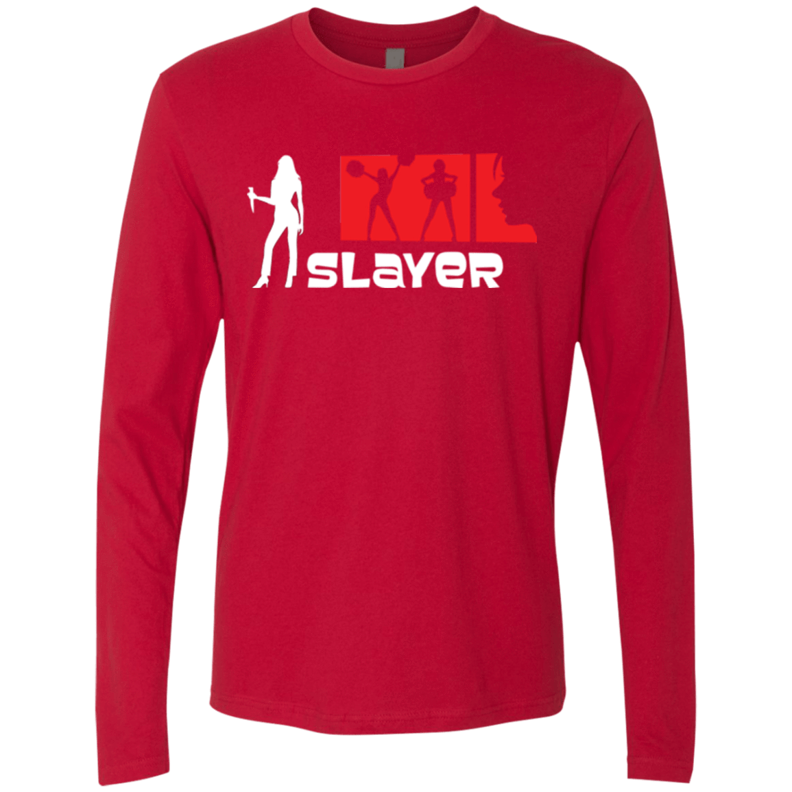 T-Shirts Red / Small Slayer Men's Premium Long Sleeve