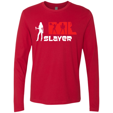 T-Shirts Red / Small Slayer Men's Premium Long Sleeve