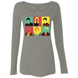 T-Shirts Venetian Grey / Small Slayer pop Women's Triblend Long Sleeve Shirt