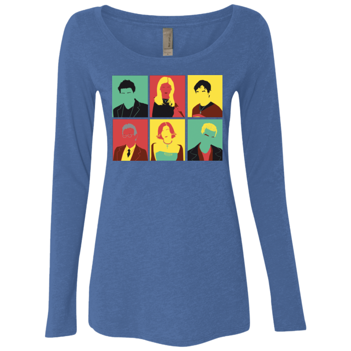 T-Shirts Vintage Royal / Small Slayer pop Women's Triblend Long Sleeve Shirt