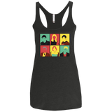 T-Shirts Vintage Black / X-Small Slayer pop Women's Triblend Racerback Tank