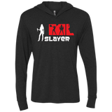 T-Shirts Vintage Black / X-Small Slayer Triblend Long Sleeve Hoodie Tee