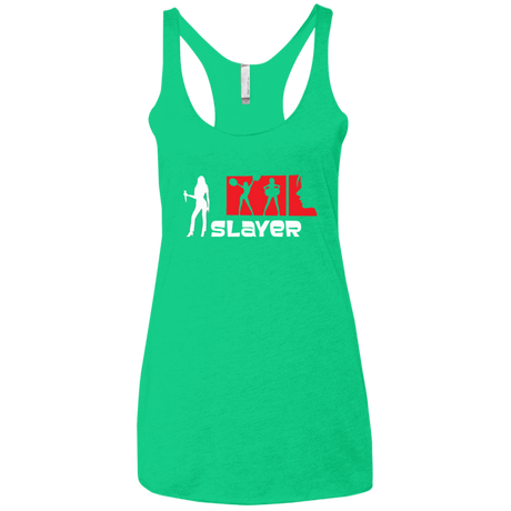 T-Shirts Envy / X-Small Slayer Women's Triblend Racerback Tank
