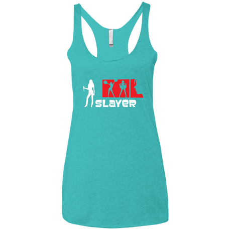 T-Shirts Tahiti Blue / X-Small Slayer Women's Triblend Racerback Tank