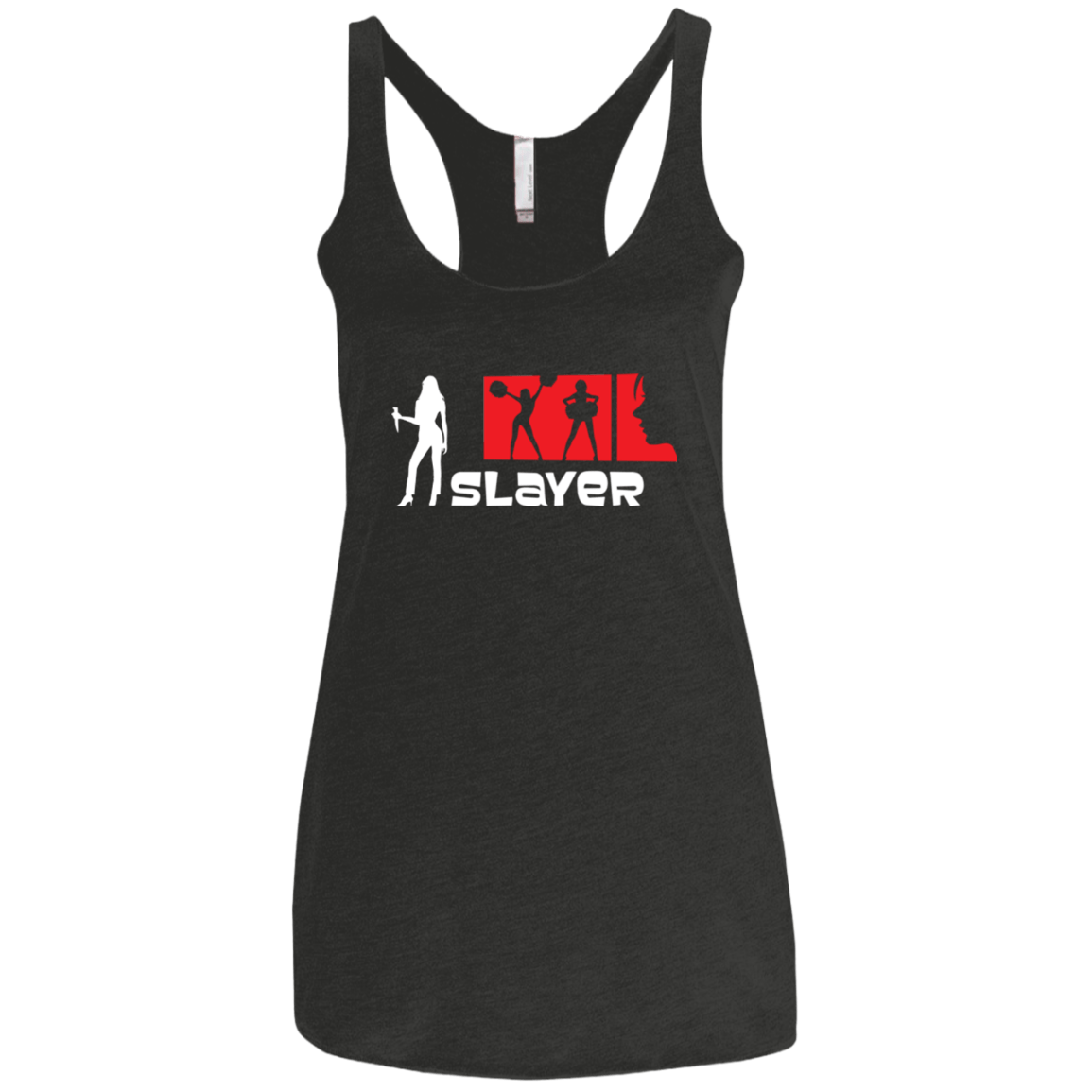 T-Shirts Vintage Black / X-Small Slayer Women's Triblend Racerback Tank