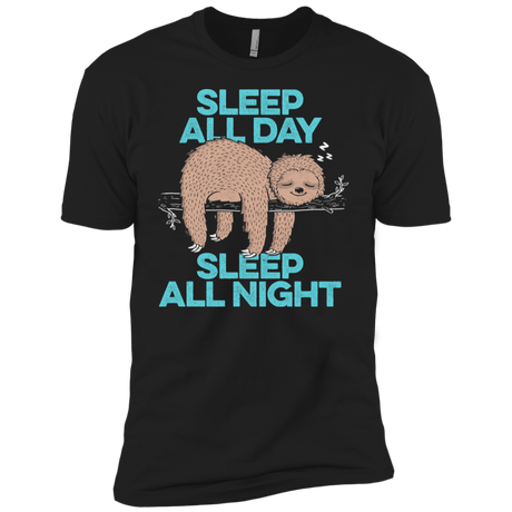 T-Shirts Black / YXS Sleep All Day All Night Boys Premium T-Shirt