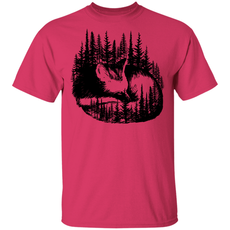 T-Shirts Heliconia / S Sleeping Fox T-Shirt