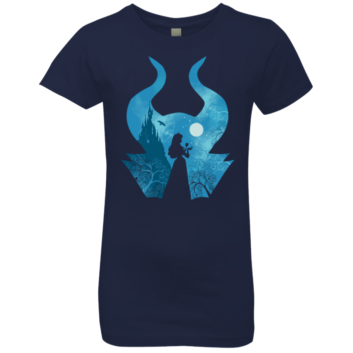 T-Shirts Midnight Navy / YXS Sleeping Portrait Girls Premium T-Shirt