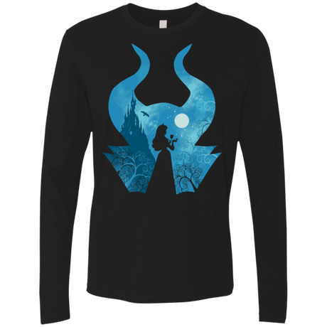 T-Shirts Black / S Sleeping Portrait Men's Premium Long Sleeve