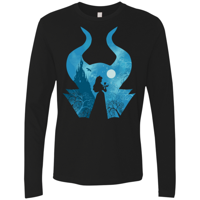 T-Shirts Black / S Sleeping Portrait Men's Premium Long Sleeve
