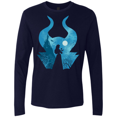 T-Shirts Midnight Navy / S Sleeping Portrait Men's Premium Long Sleeve