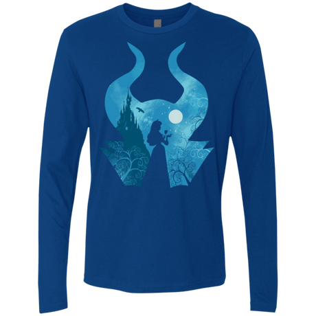 T-Shirts Royal / S Sleeping Portrait Men's Premium Long Sleeve