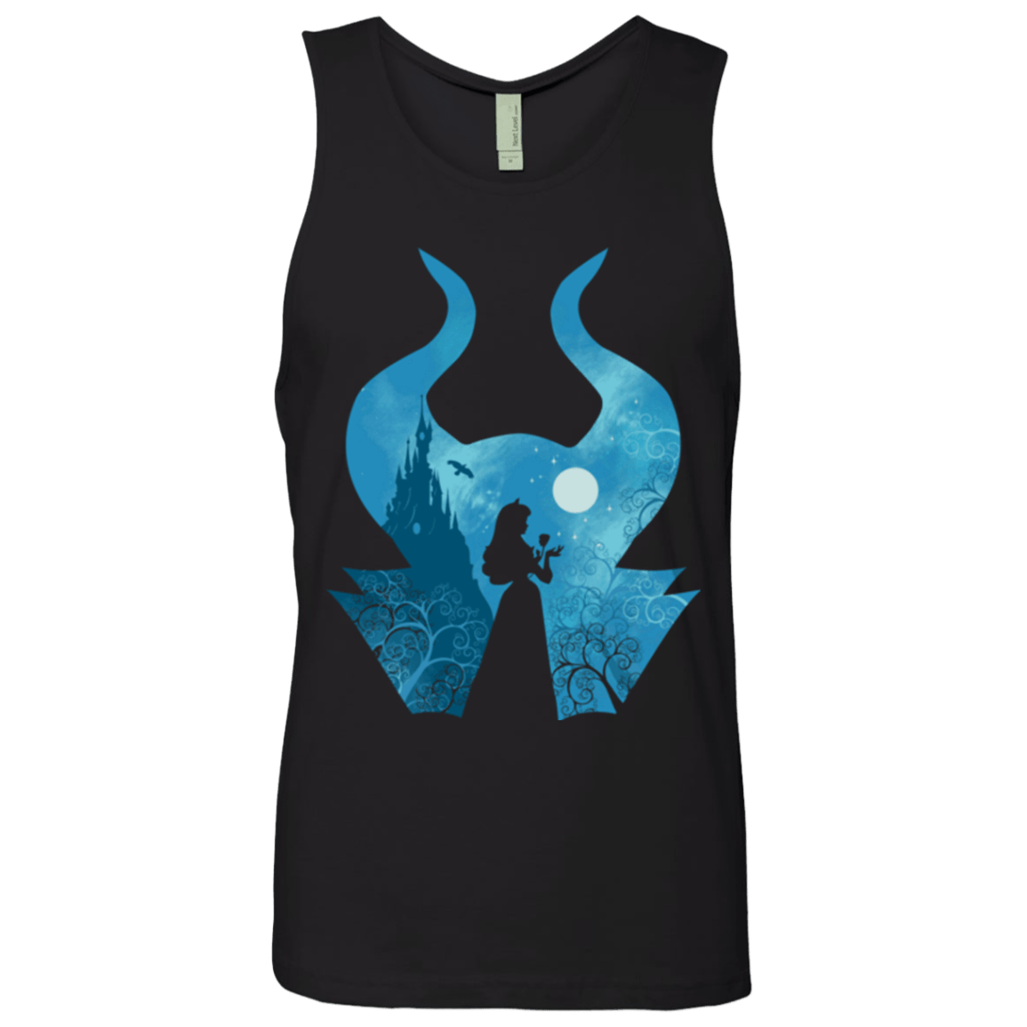 T-Shirts Black / S Sleeping Portrait Men's Premium Tank Top