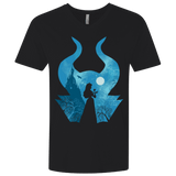 T-Shirts Black / X-Small Sleeping Portrait Men's Premium V-Neck