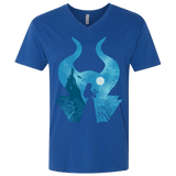 T-Shirts Royal / X-Small Sleeping Portrait Men's Premium V-Neck